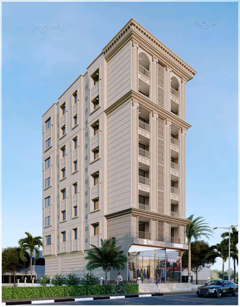 Road Front Commercial Shops & Multi Purpose Studios in Jambli Naka, Thane 